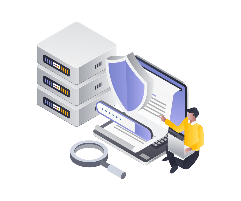 vecteezy flat isometric illustration concept information protection 7885665