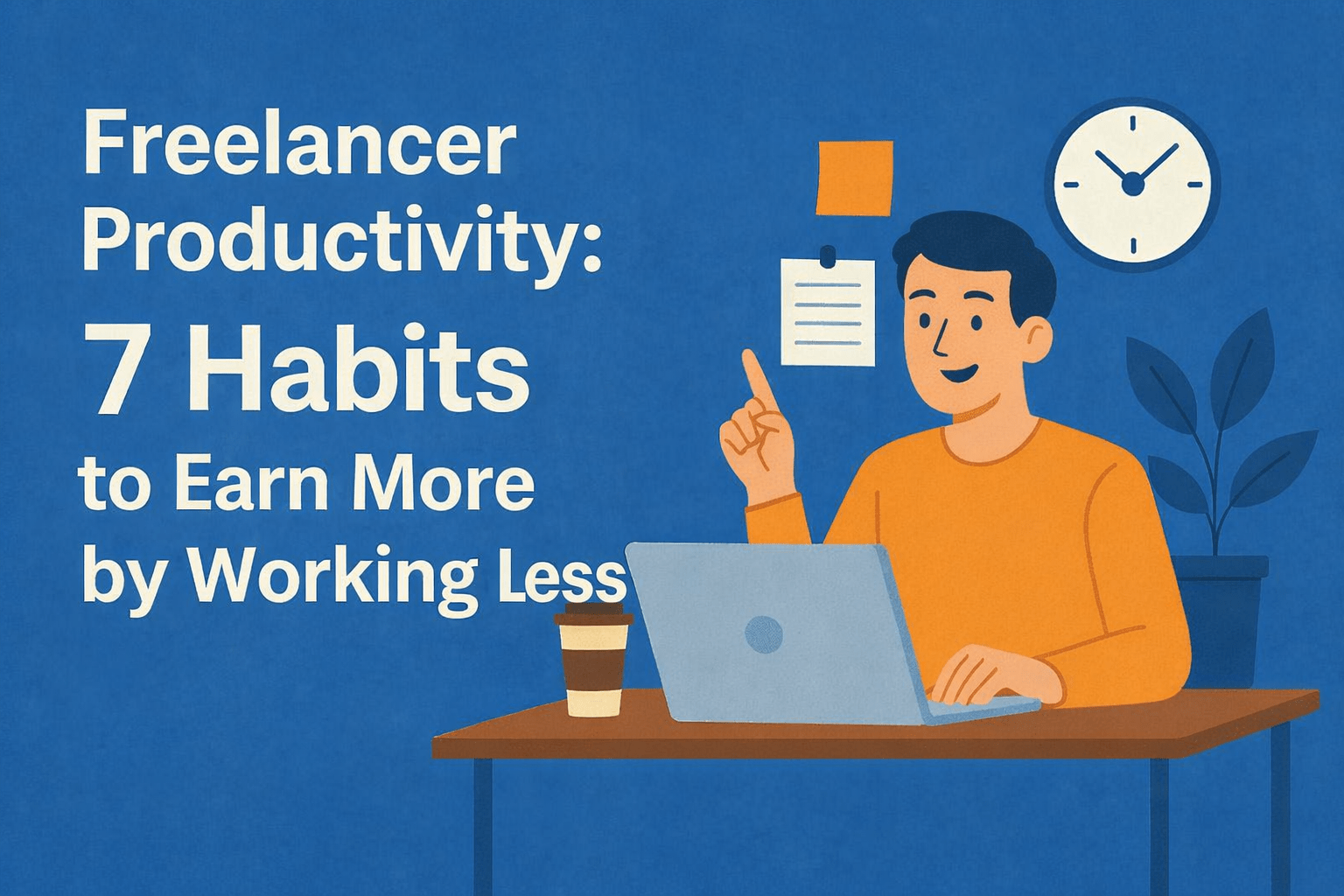 Freelancer Productivity: 7 Habits to Earn More by Working Less