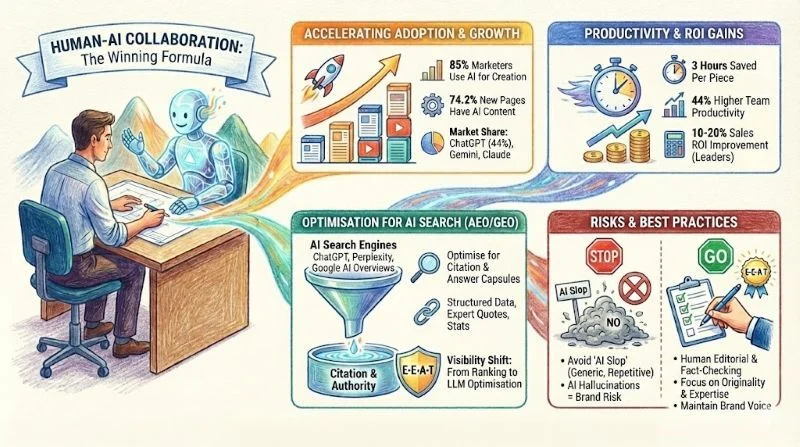 Herramientas para crear contenido humano a escala (sin perder autenticidad)